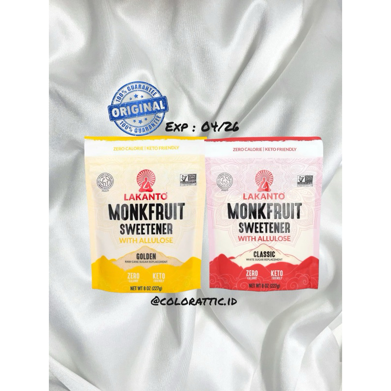 

Lakanto Monkfruit Sweetener With Allulose