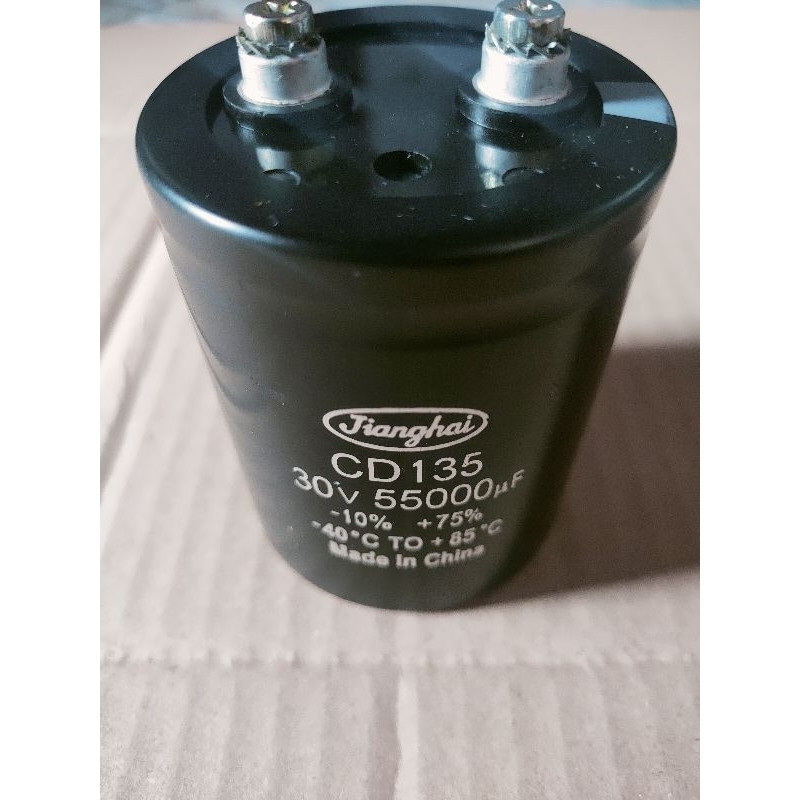 Elko/Elco capasitor 30volt 55000uf original