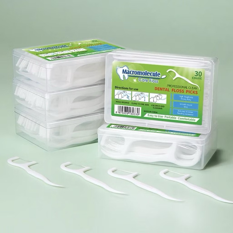 Dental Floss High Quality Benang Busur Tusuk Gigi Isi 50 Pcs Benang Busur Tusuk Gigi Macromolecul Ca