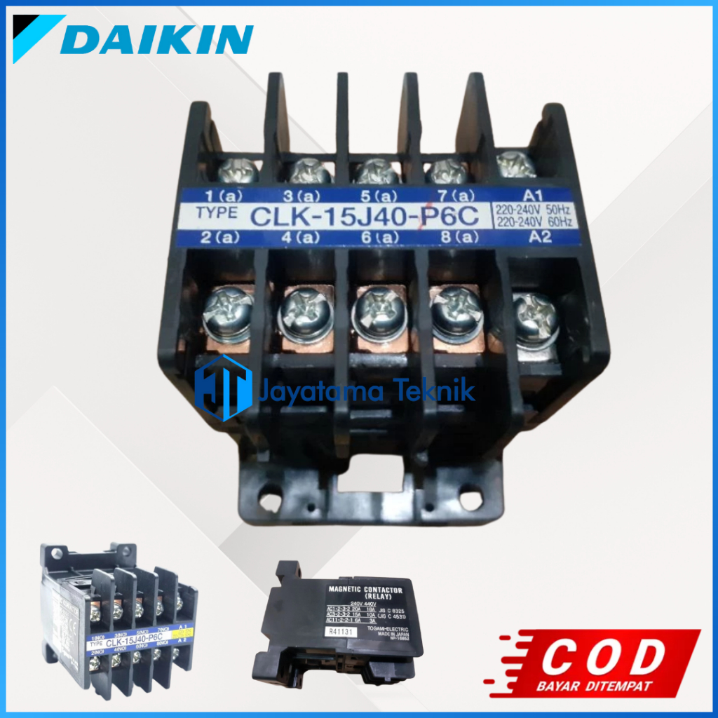 Magnetic Contaktor AC DAIKIN CLK-15J40-P6C
