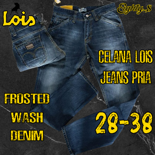 Lois Original Celana Panjang Jeans Pria Slim Fit CFL385C1
