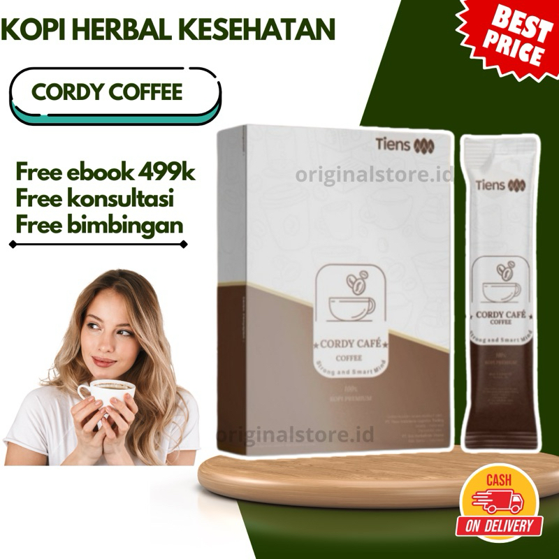 

Cordy Caffe Kopi Kesehatan Stamina Mengandung Gingseng Tcm Herbal China Tiens