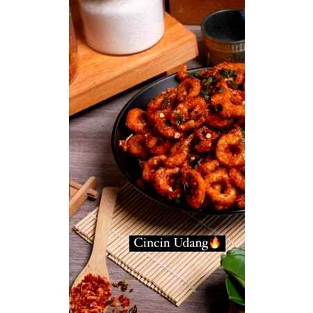 

100 GRAM CINCIN UDANG PEDES DAUN JERUK | ORIGINAL DAUN JERUK