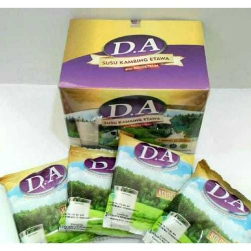 

Susu kambing Etawa D.A plus kolostrum 1 bok 10 sachet