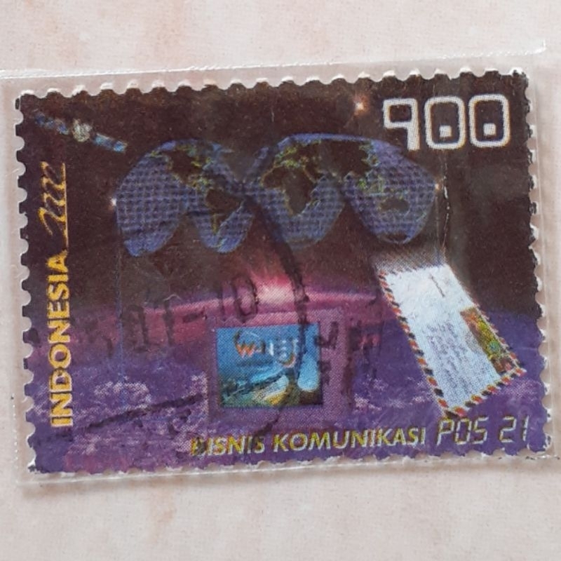 

Perangko Indonesia POS 21 (Rp 900) Tahun 2000