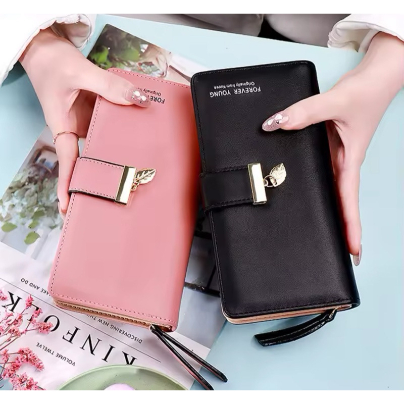 DOMPET LETHISA POLOS, DOMPET WANITA, DOMPET LIPAT, DOMPET PANJANG, DOMPET WANITA LUCU