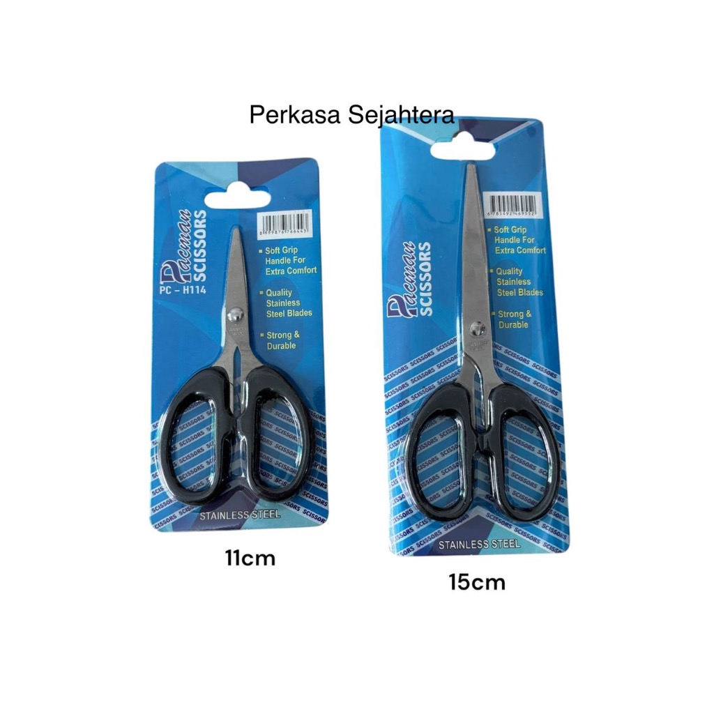 

Gunting Kertas BESAR KECIL / Gunting Dapur Dapoer / Gunting Anti Karat 11 cm 15 cm