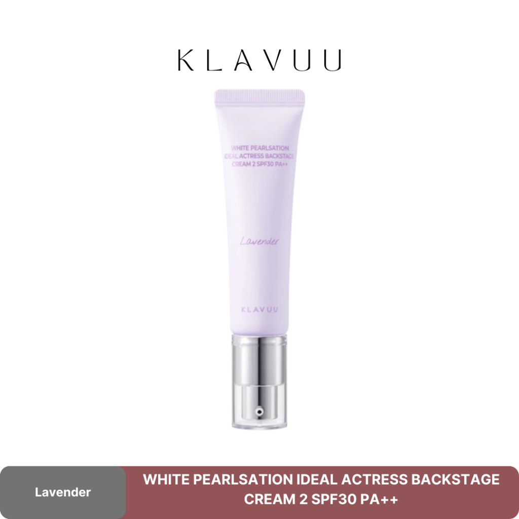 Klavuu White Pearlsation Ideal Actress Backstage Cream , Variant - Lavender