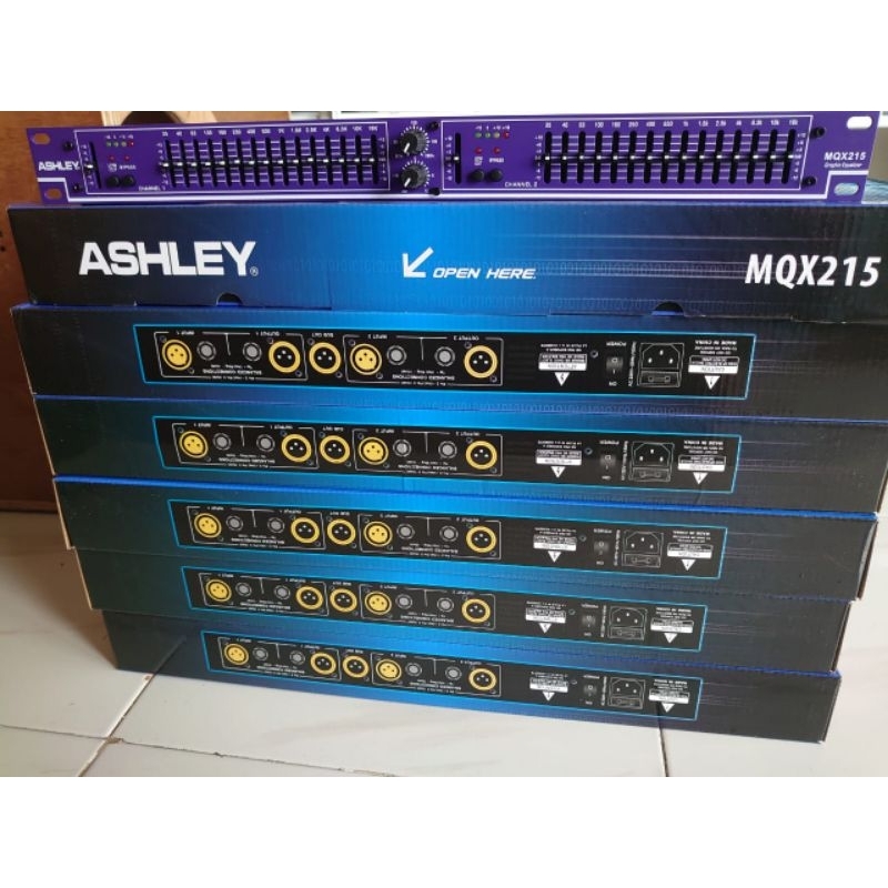 Equaliser Ashley MQX 215