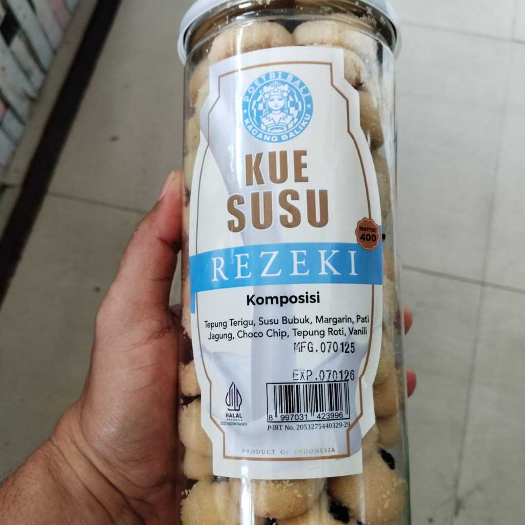 

Kue Susu REZEKI Poetri Bali 400gr