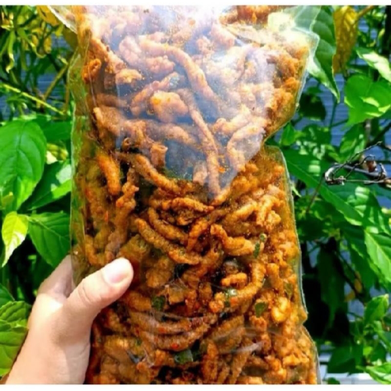 

USUS KRISPI DAUN JERUK 1/2 kg ORIGINAL & PEDAS DAUN JERUK