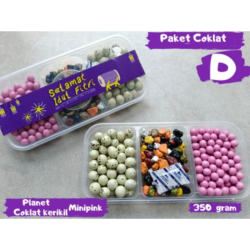 

SNACK ENACK - PAKET COKLAT D 350GR cemilan murah jajan enak