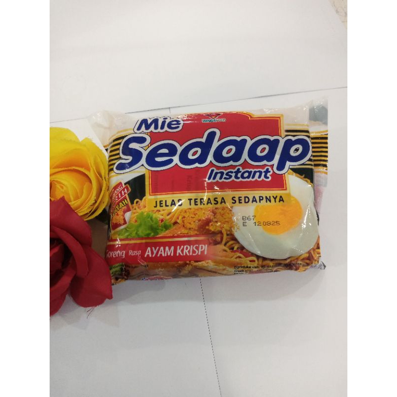 mie sedaap goreng rasa ayam krispi