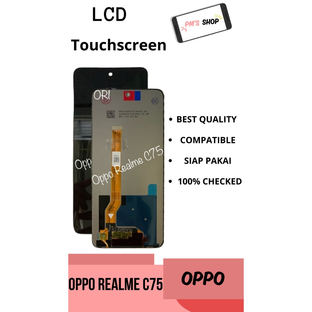 Lcd Touchscreen Oppo Realme C75