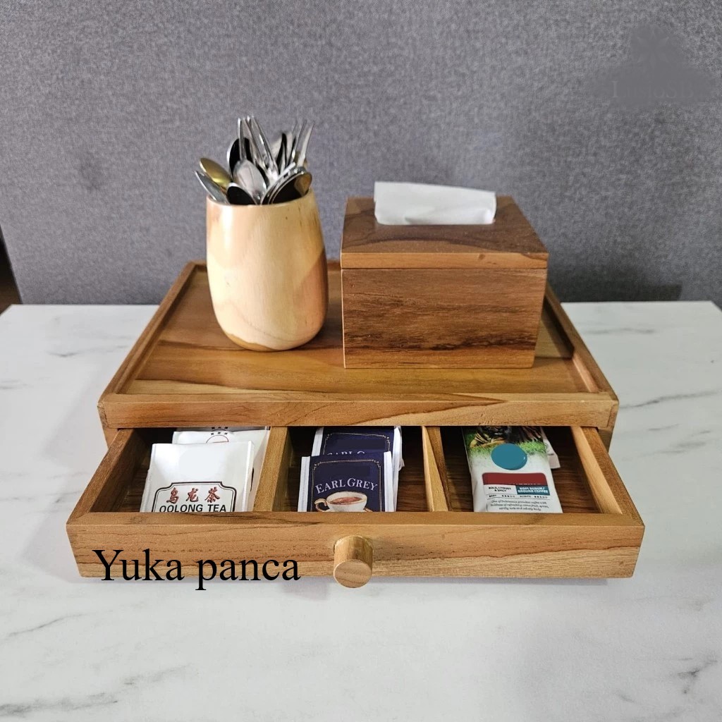 Kotak Organizer Serbaguna Tempat Kopi Teh Sachet