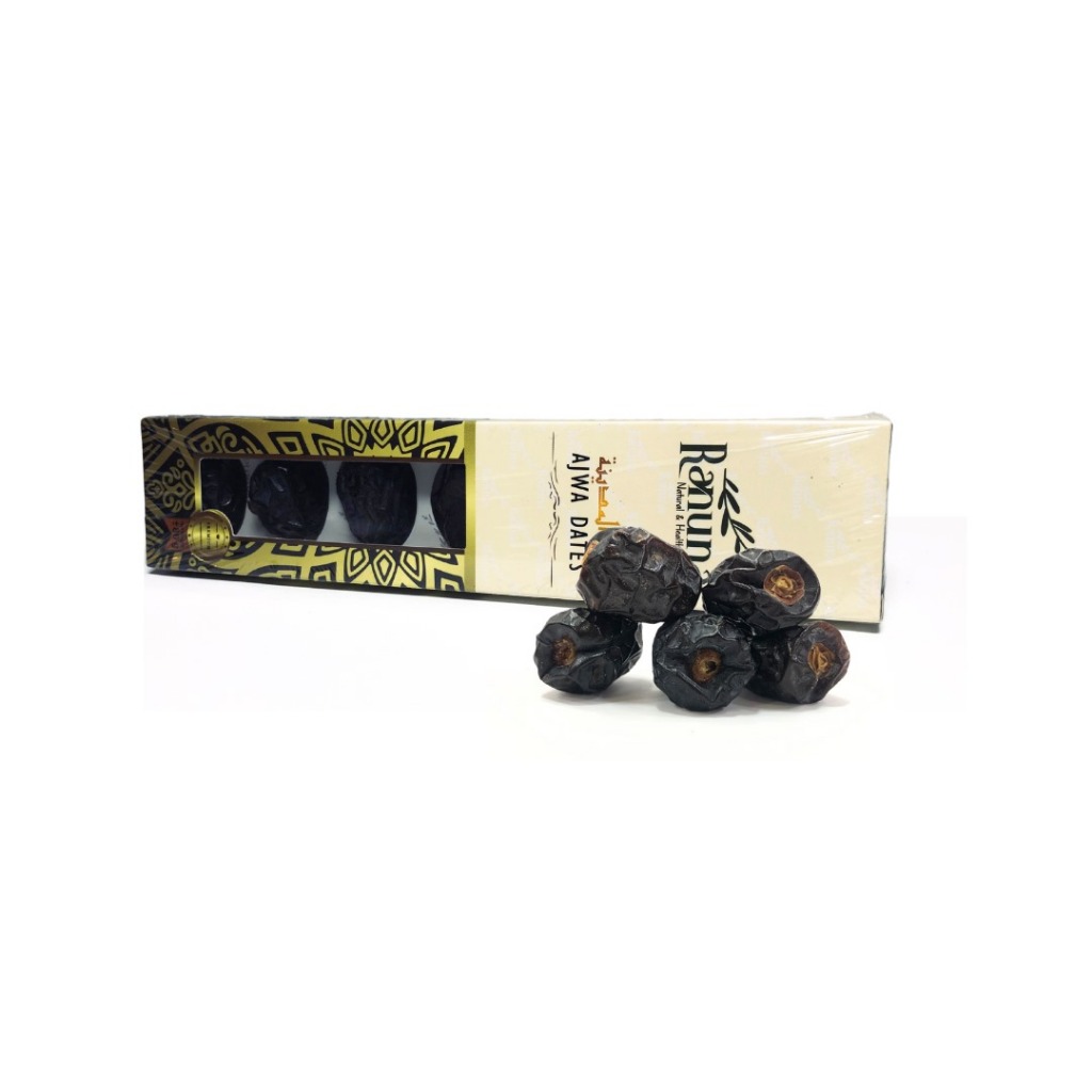 

Kurma Ajwa 7 butir/ Ranuna Ajwa Madinah / Kurma Ranuna Ajwa 7 Butir/COD/Kurma ajwa murah