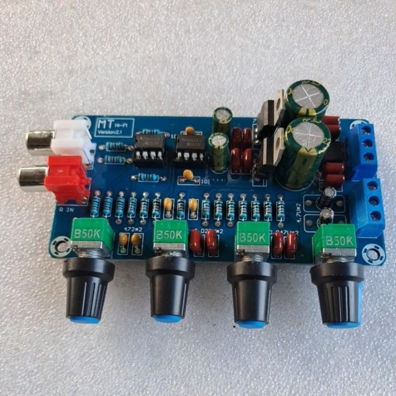 KIT TONE CONTROL STEREO NE5532 XH-M164