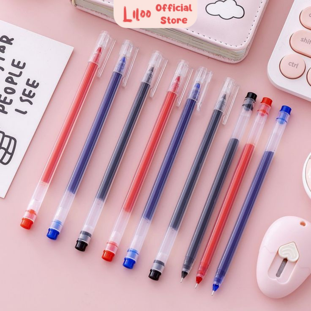 Pulpen Narita Gel 0.5mm Snap & Go Gel Pen Gel Standard V-16 Bitoon Pena Ukuran 0.5mm