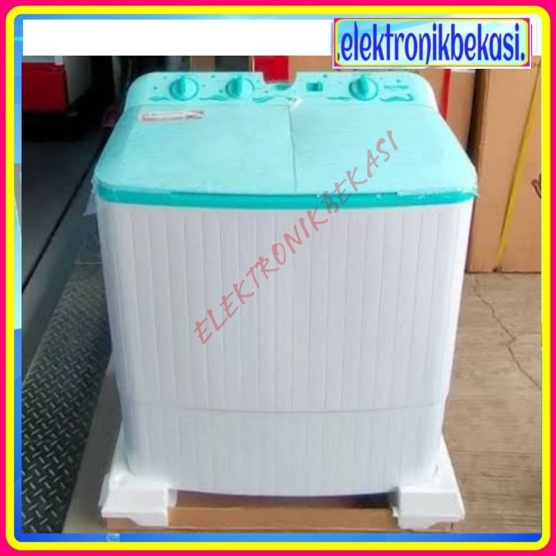 MESIN CUCI POLYTRON PWM 1076 / MESIN CUCI POLYTRON 2 TABUNG 10 KG / POLYTRON MESIN CUCI 2 TABUNG 10K