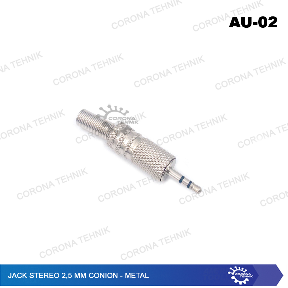 Metal - Jack Stereo 2,5 mm Conion
