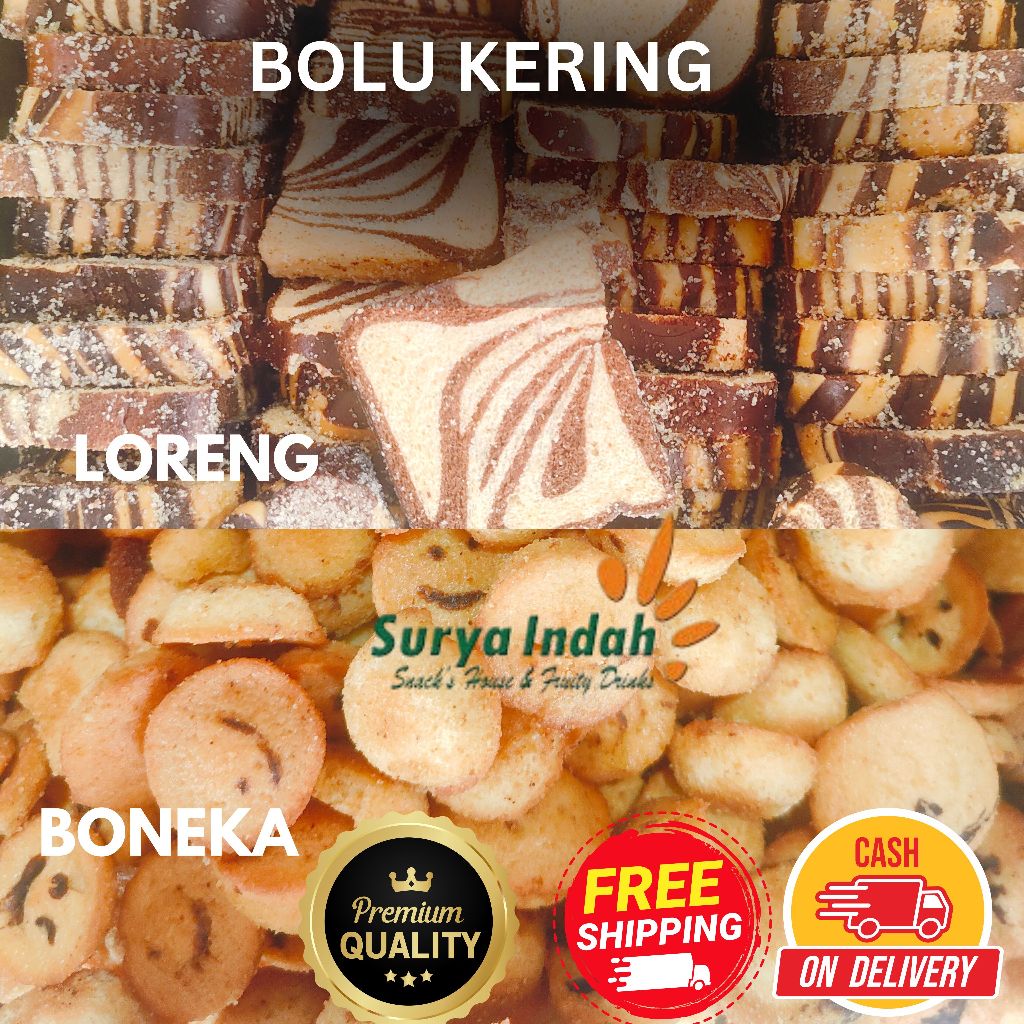 

Kue Bolu Kering Boneka / Loreng 100gr dijamin Enak