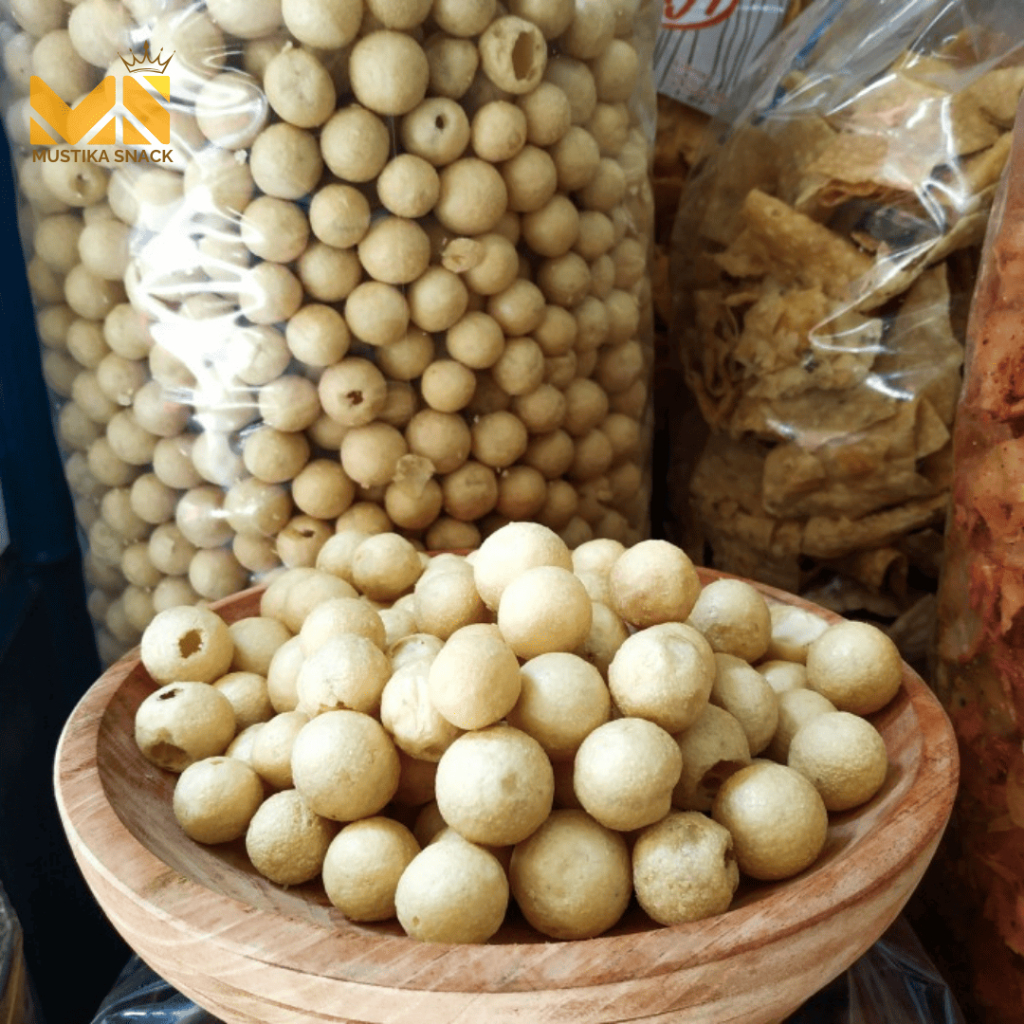 Tahu Bulat Kering Mini Crispy Premium Pedas Original