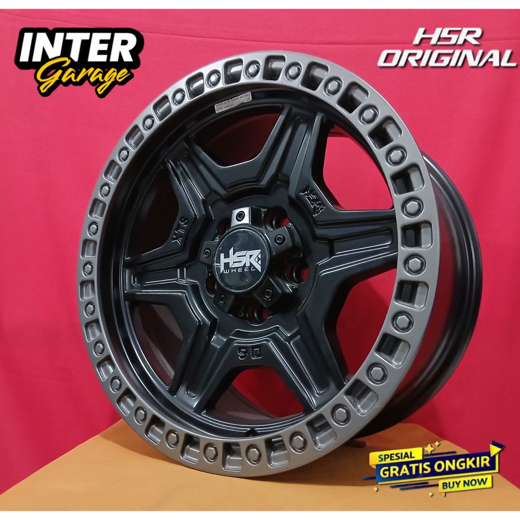 JUAL VELG MOBIL MODEL OFROAD HSR RING 16 MASUK KE MOBIL INNOVA,JUKE,ERTIGA,RUSH,TERIOS DLL