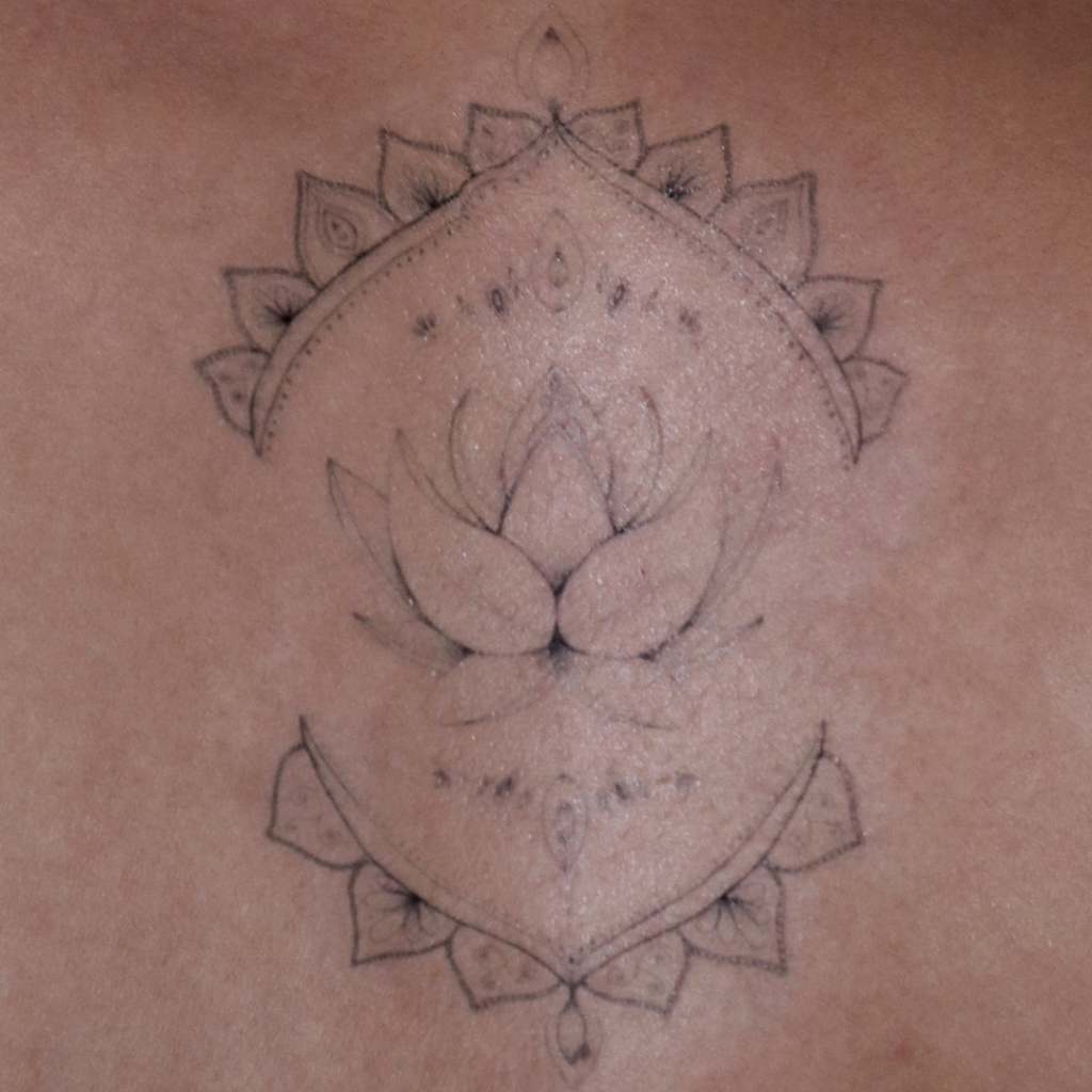 [PRODUK LOKAL] TATO TEMPORER LOTUS MANDALA | TATO TEMPORER BUNGA | FLOWER TATTOO | ART TATTOO | SFX 