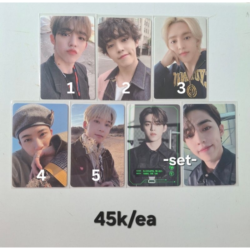 Clearance PC Seventeen Scoups Jeonghan Wonwoo an Ode Attaca FTS