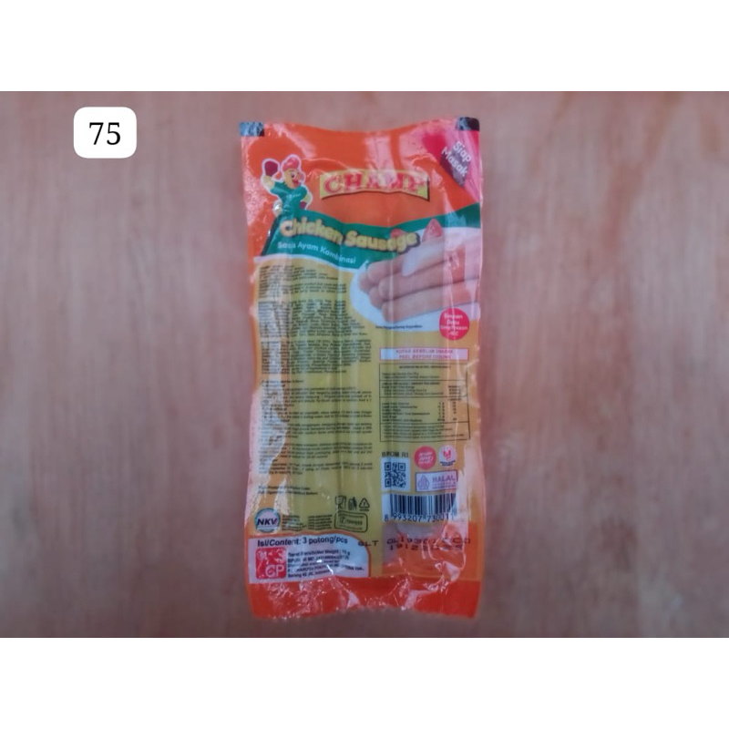 

CHAMP Sosis ayam 75g 10pack