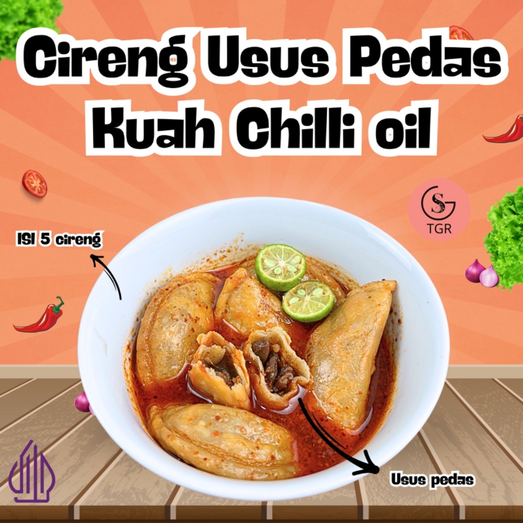 

1 BKS CIRENG USUS PEDAS SEDANG ISI 5PCS