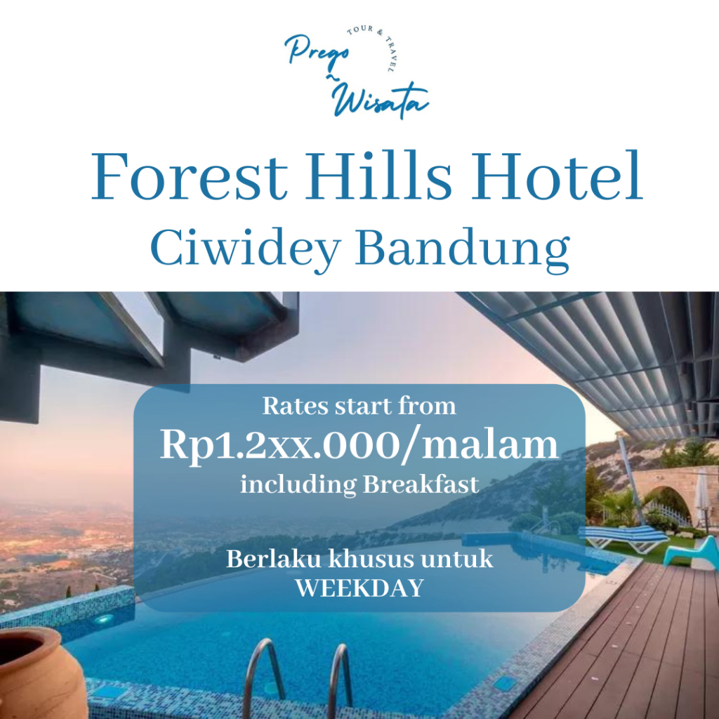 [Weekday] Voucher Hotel Forest Hills Ciwidey