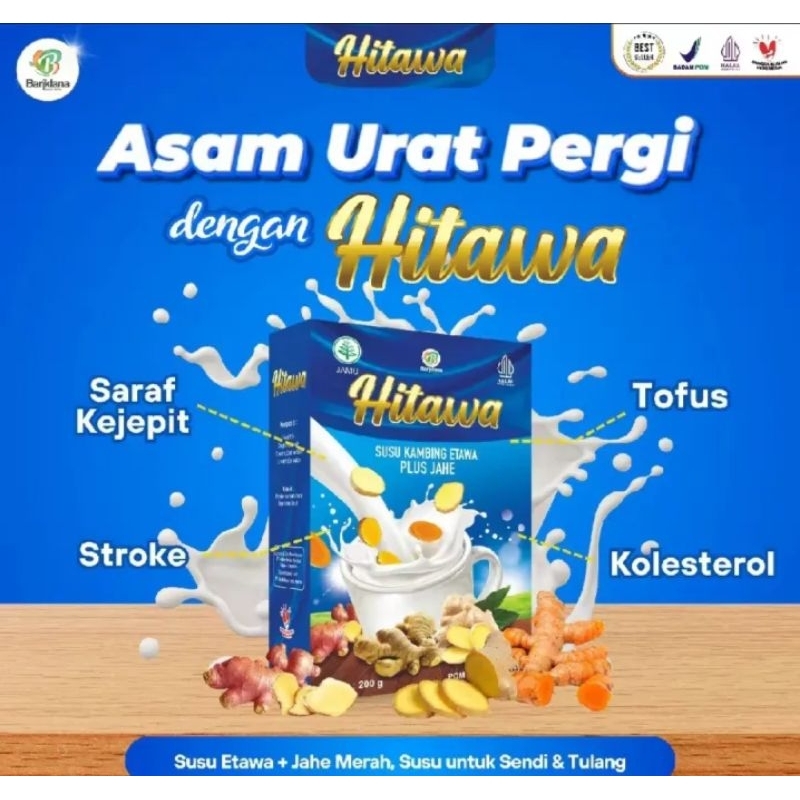 

Hitawa susu kambing etawa plus jahe