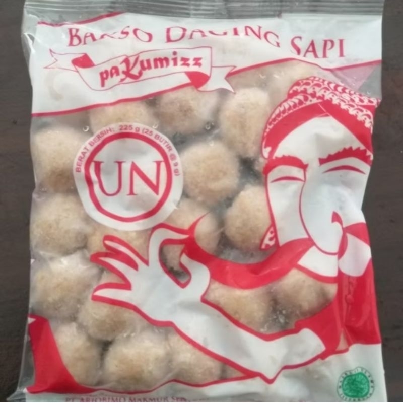 

Bakso Sapi Pak Kumiz 25butir/free bumbu kuah bakso