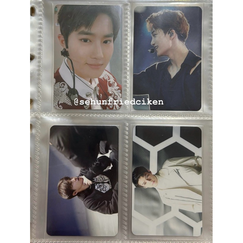 exo sehun kai chanyeol baekhyun xiumin chen photocard RARE