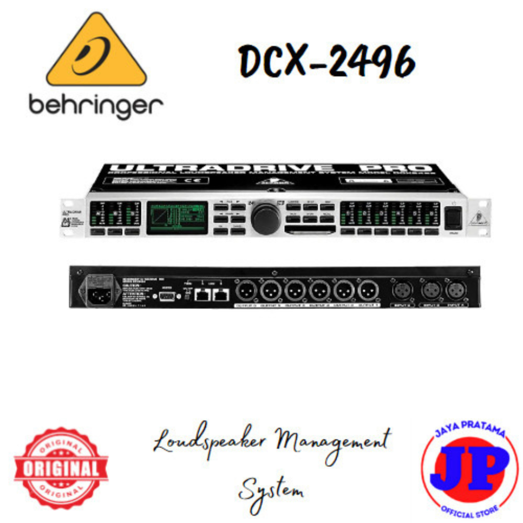 Behringer Ultradrive Pro DCX-2496 Digital Speaker Management DCX2496