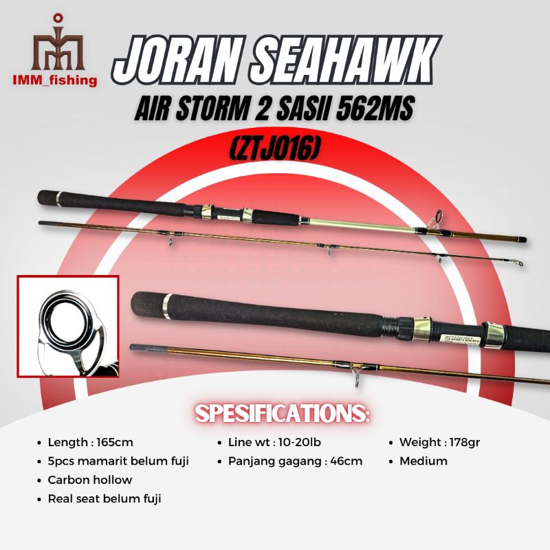 JORAN SEAHAWK AIR STORM 2 | Tongkat Pancing | Fishing Rod