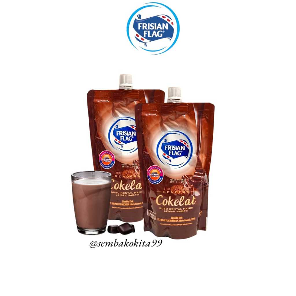 

Frisian Flag Susu Kental Manis Coklat || 280gr
