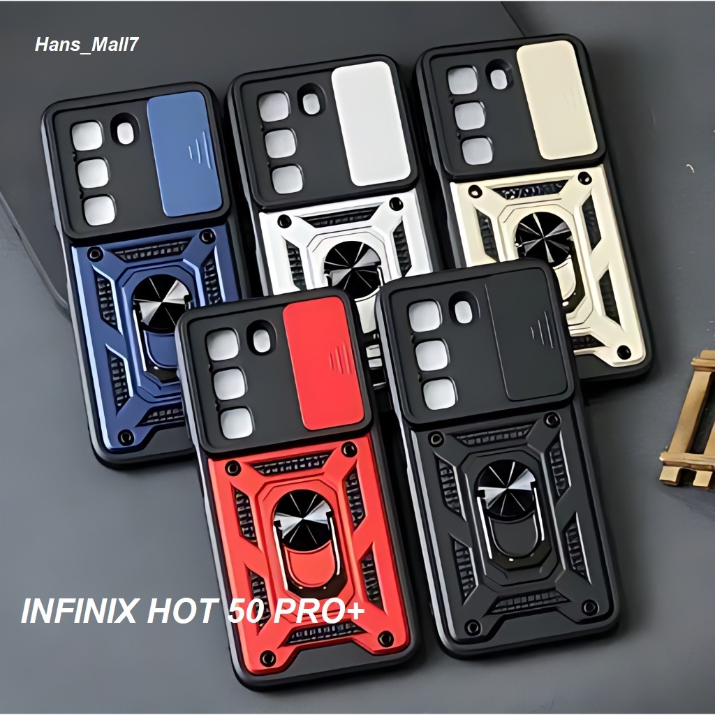 Case BARU STAND RING Holder INFINIX HOT 60 60i 50 50Pro Plus+ Hardcase Protecth CAMERA TPU Silikon/P