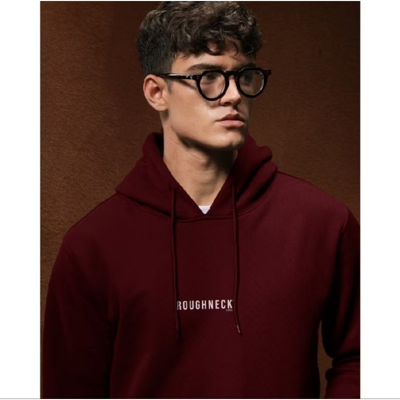Hoodie Roughneck Maroon H033