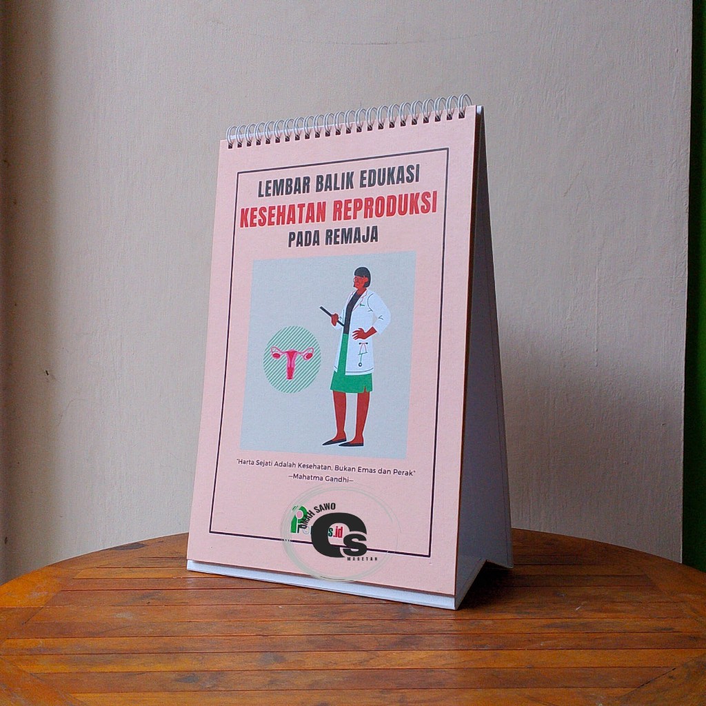 Lembar Balik Kesehatan Reproduksi Pada Remaja - Lembar Balik Edukasi Kespro - Media Promkes