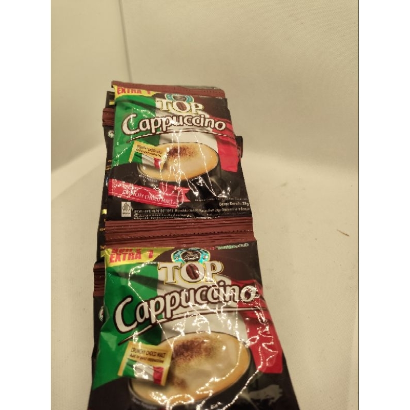 

PROMO!! TOP CAPPUCINO 1 RCG ISI 15 SACHET