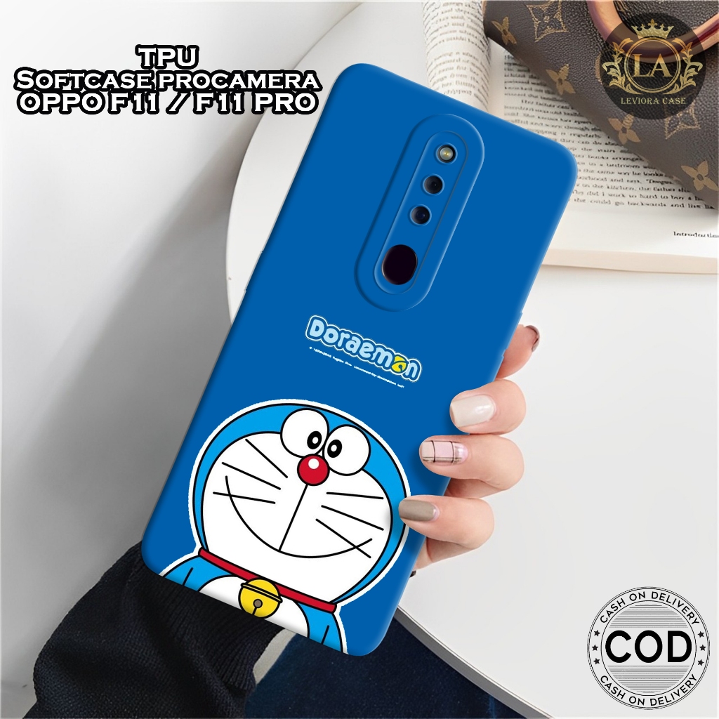 Case OPPO F11 / F11 PRO Terbaru - Leviora Case - Fashion Case Doraemon - Softcase OPPO F11 / F11 PRO