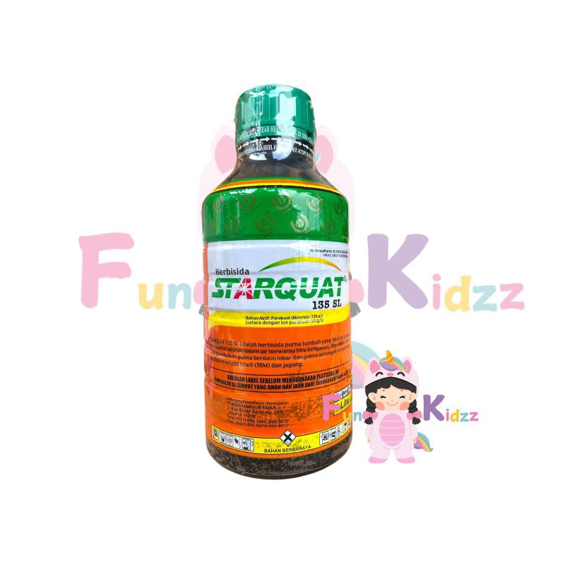 100% ORIGINAL HERBISIDA STARQUAT 135SL 1LITER