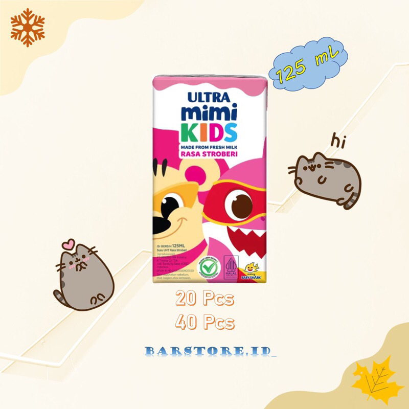 

ULTRA MIMI KIDS 125 ML STROBERI