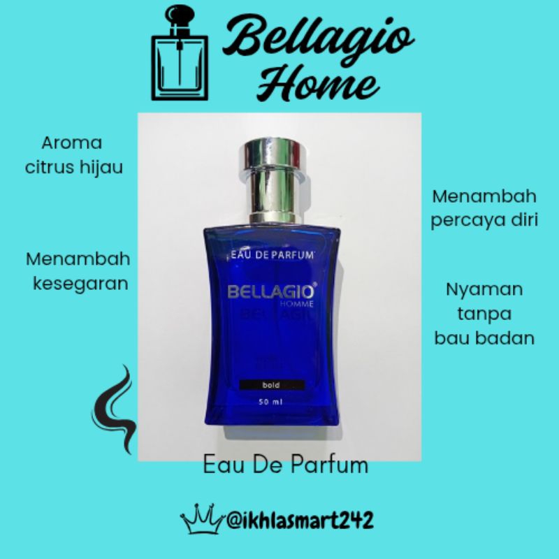 BELLAGIO HOME Bold Cologne | Eau de Parfum 50ml