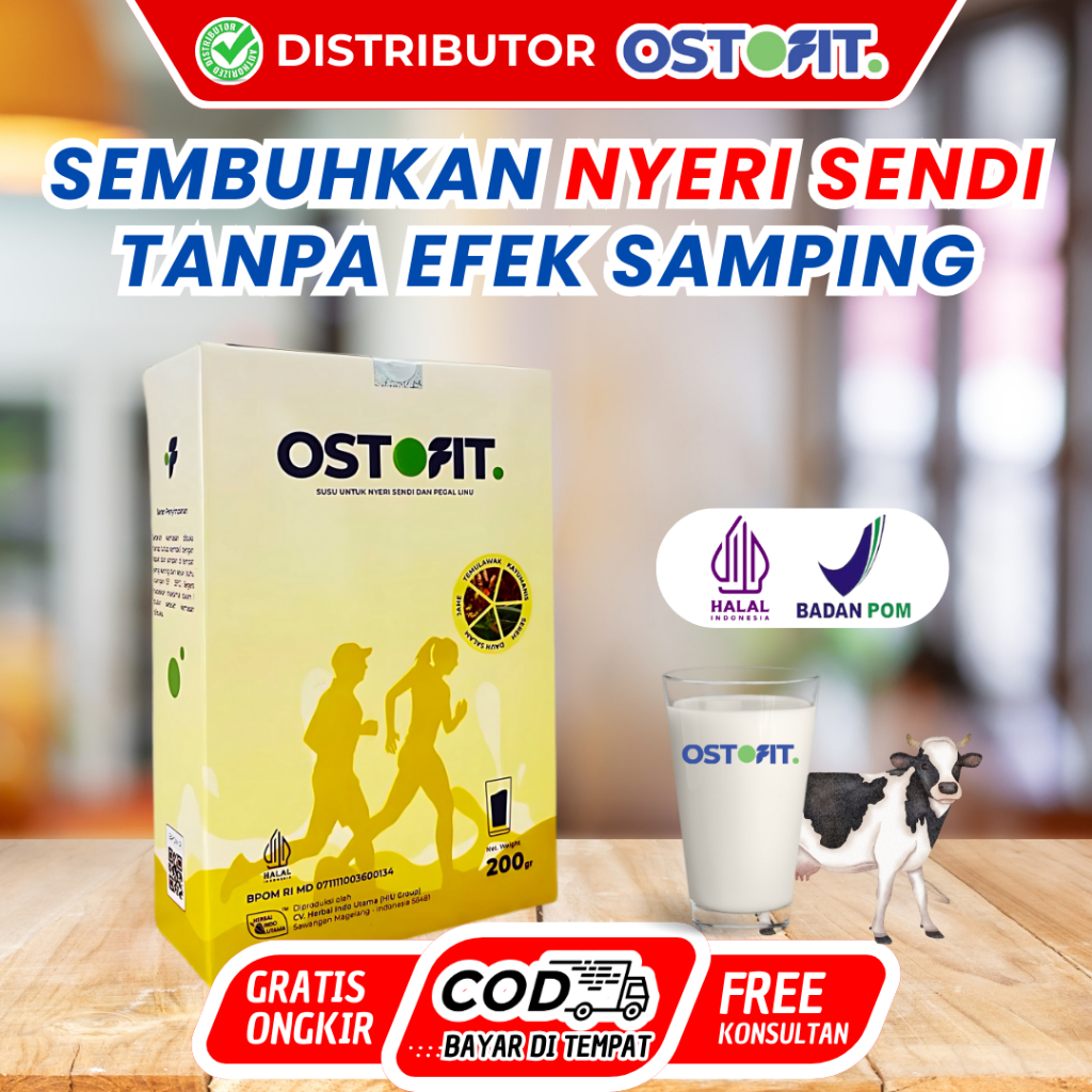 

OSTOFIT - Susu Sapi Herbal Terbaik Ampuh Atasi ASAM URAT dan NYERI SENDI