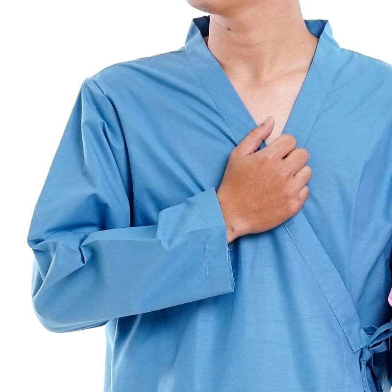 BAJU PASIEN KIMONO PANJANG Baju Pasien Rumah Sakit