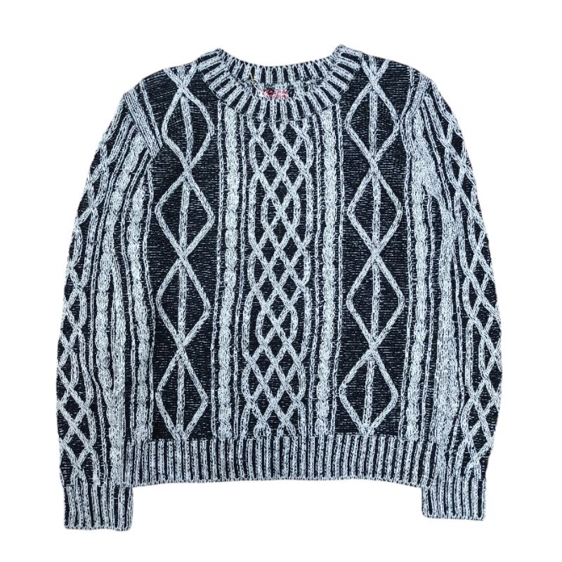 sweater rajut Knitwear 3d motif coogi TN714