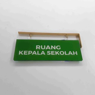 

Papan Nama Ruang Akrilik : Ruang Kepala Sekolah, Papan nama akrilik Sekolah